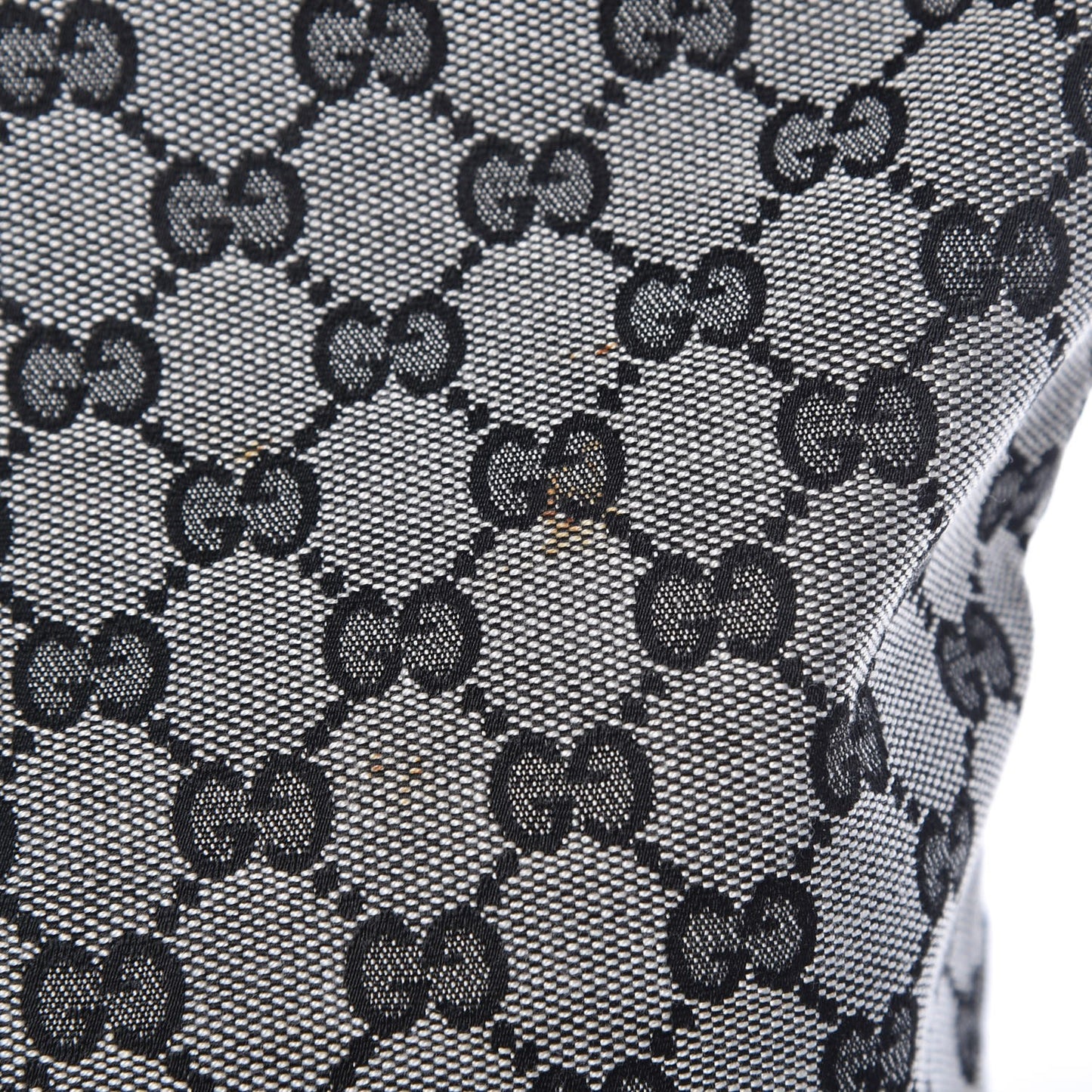 Monogram Large Bucket Tote Black