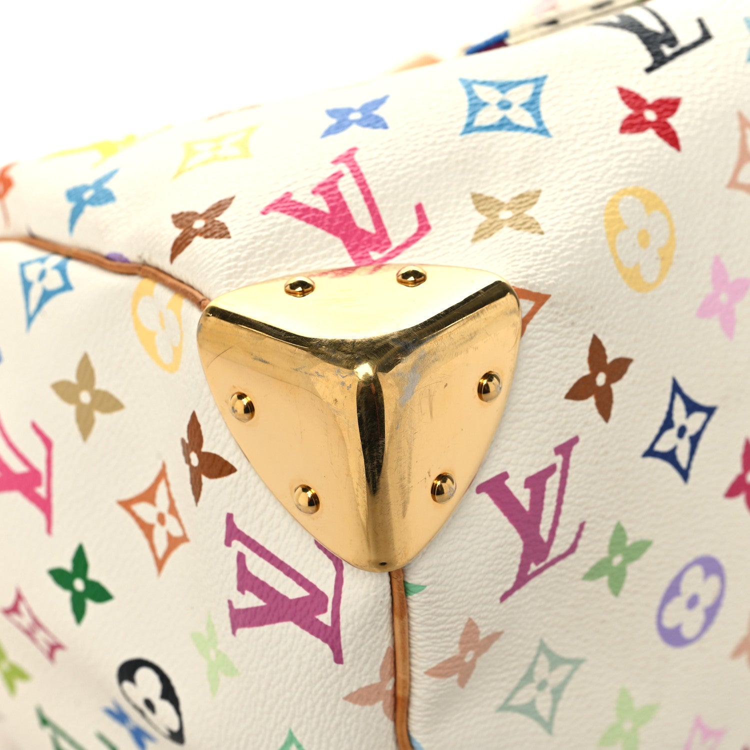 Louis Vuitton Monogram Multicolor Speedy 30 White 8 of 12