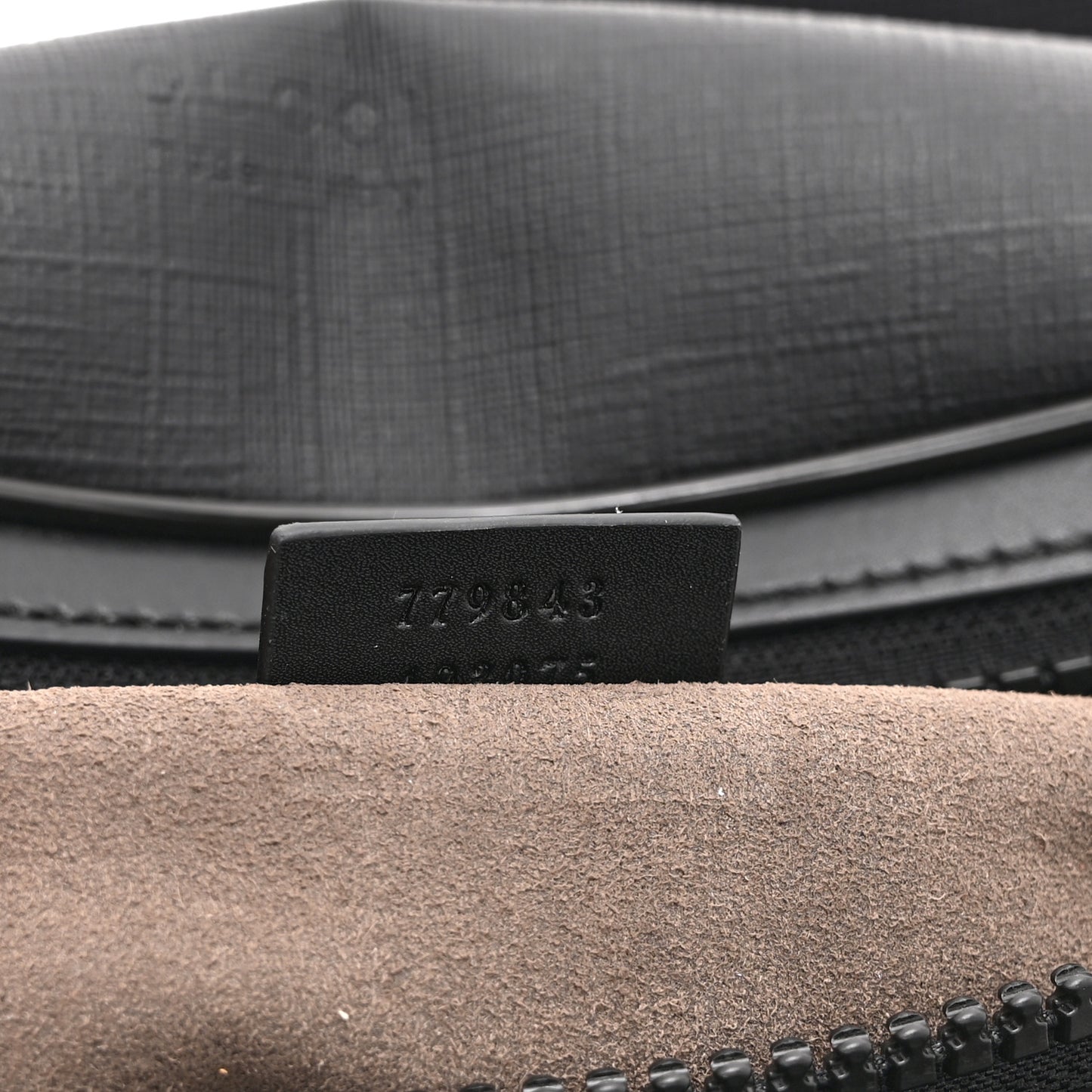 GG Supreme Monogram Belt Bag Black