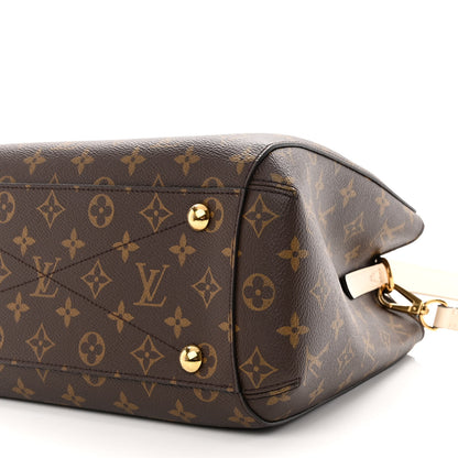 Louis Vuitton Monogram Braided Montaigne MM Creme Beige 9 of 9