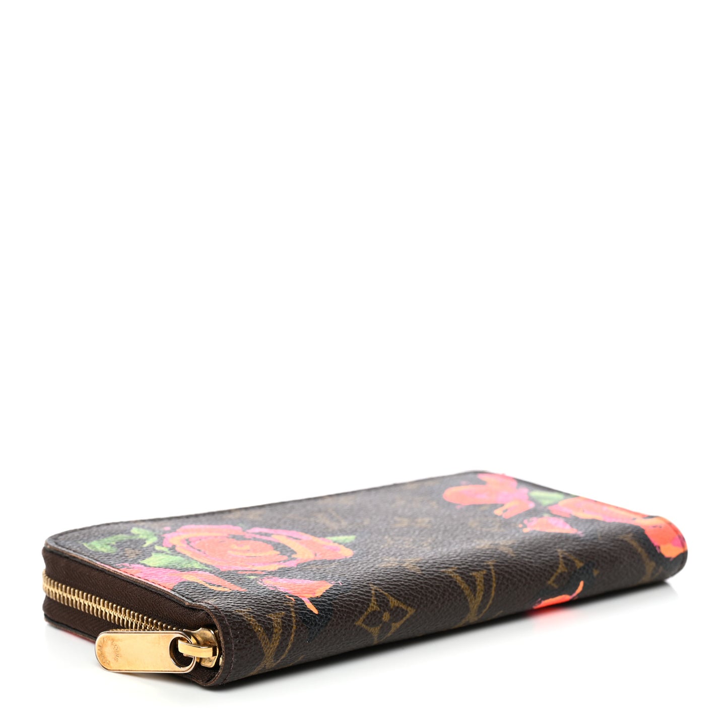 Monogram Roses Zippy Wallet