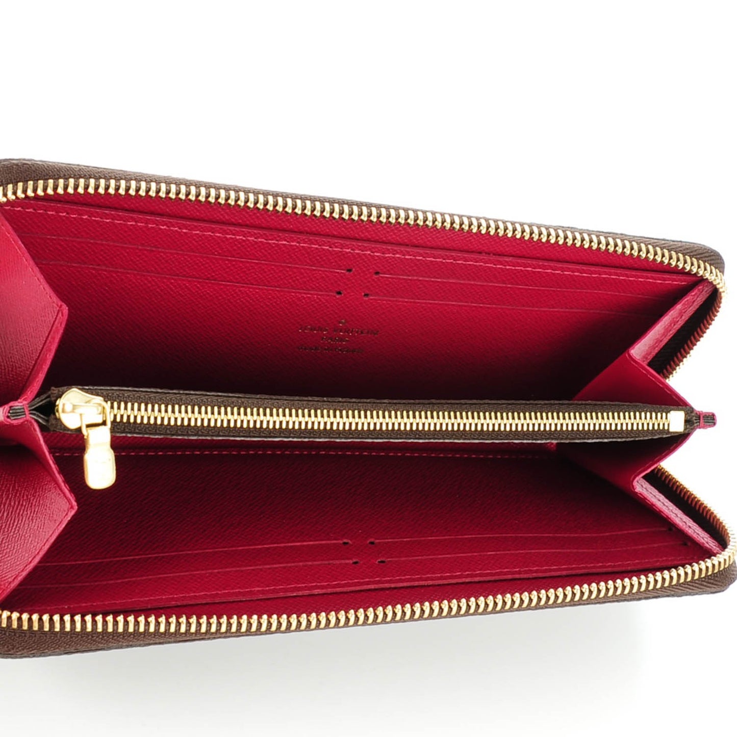 Monogram Clemence Wallet Fuchsia