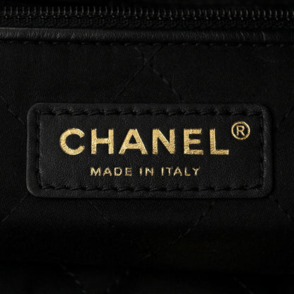 Chanel Shiny Calfskin Quilted Chanel 22 Black 7 of 13