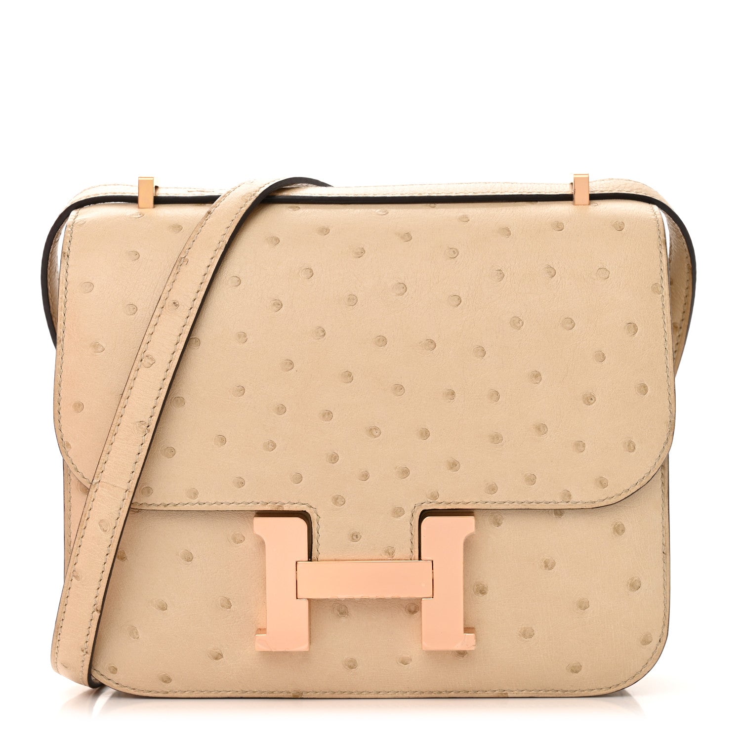 Hermes Ostrich Constance 18 Parchemin 1 of 11