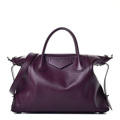 Givenchy Smooth Calfskin Medium Soft Antigona Aubergine 2 of 16