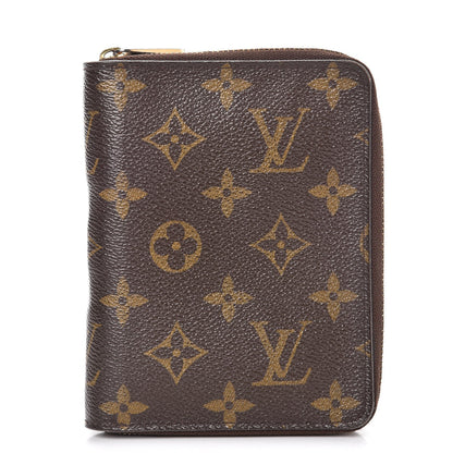 Louis Vuitton Monogram Zipped Passport Holder Wallet 1 of 9
