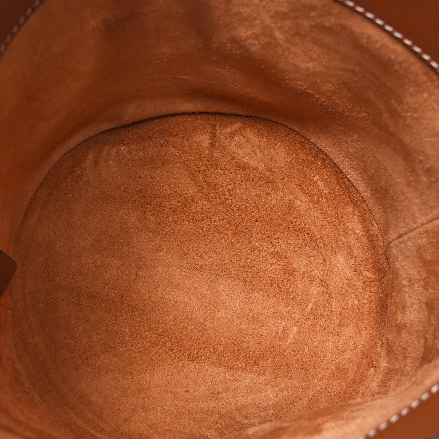 Smooth Calfskin Teen Bucket 16 Tan