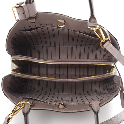 Louis Vuitton Empreinte Montaigne MM Mastic 6 of 12