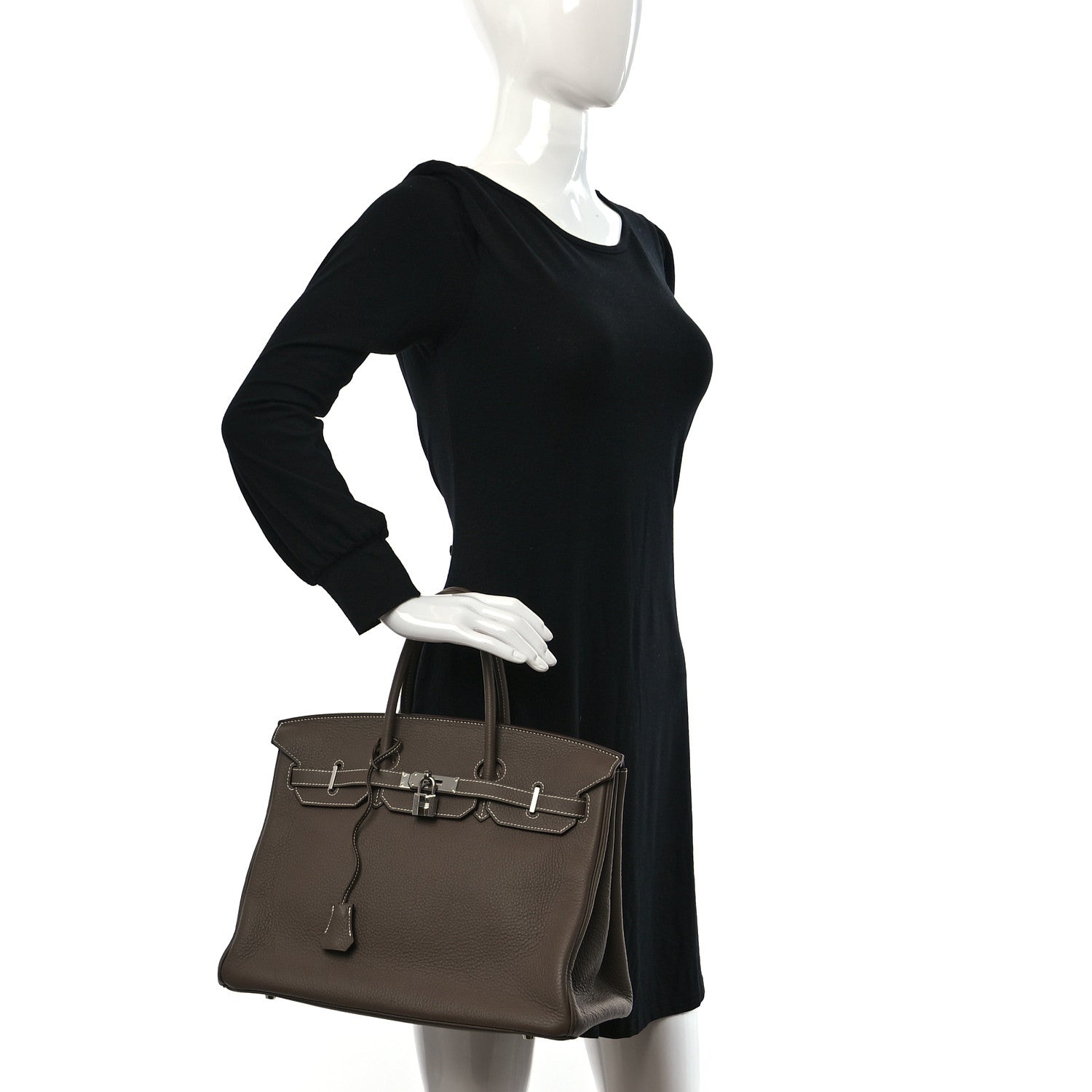Hermes Togo Birkin 35 Etoupe 2 of 14