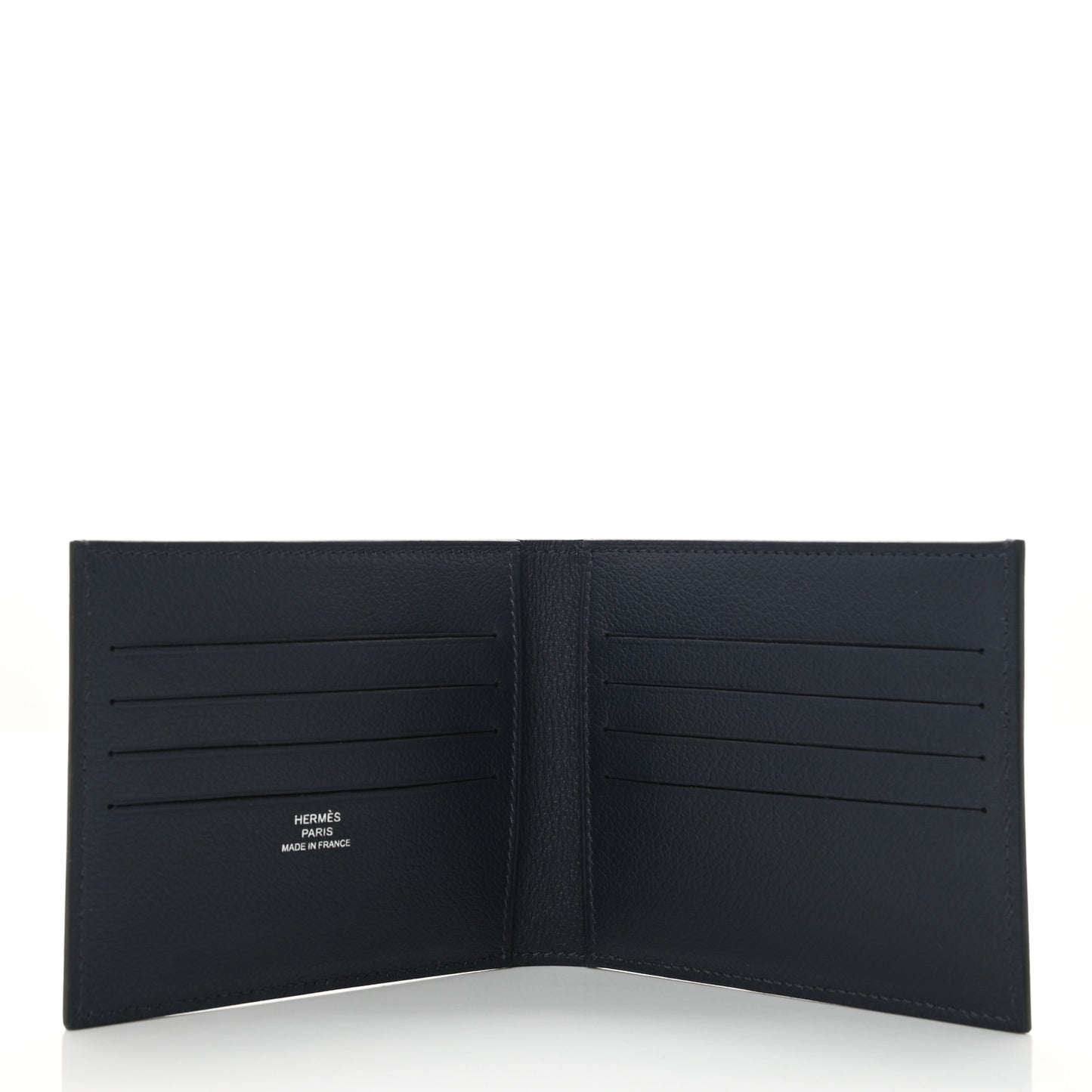 Evercolor Citizen Twill Compact Wallet Bleu Nuit Vert Moyen Bleu Saphir