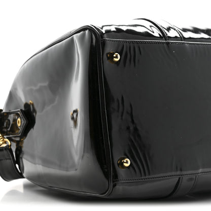 Chanel Patent Timeless CC Duffel Bag Black 9 of 11