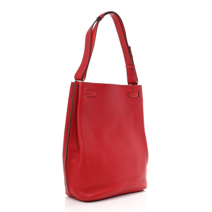 Hermes Togo So Kelly 26 Rouge Casaque 5 of 12