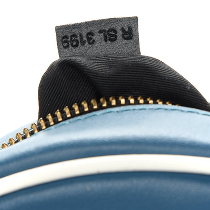 Marc Jacobs Calfskin Voyager Circle Crossbody Deep Teal 7 of 10