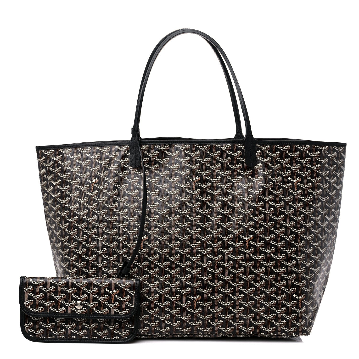 Goyard Goyardine Saint Louis GM Black 1 of 8