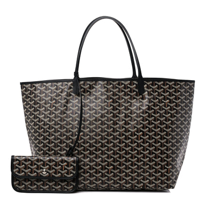 Goyard Goyardine Saint Louis GM Black 1 of 8