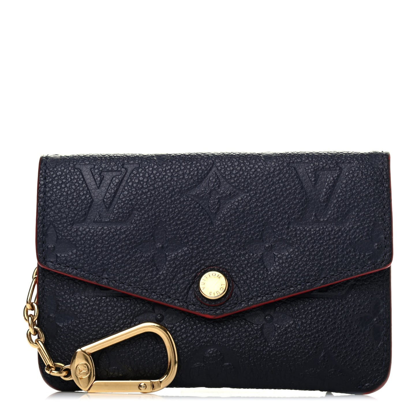 Empreinte Key Pouch Marine Rouge