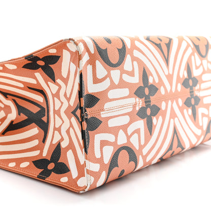 Louis Vuitton Monogram Giant Crafty Onthego GM Crème Caramel 8 of 10