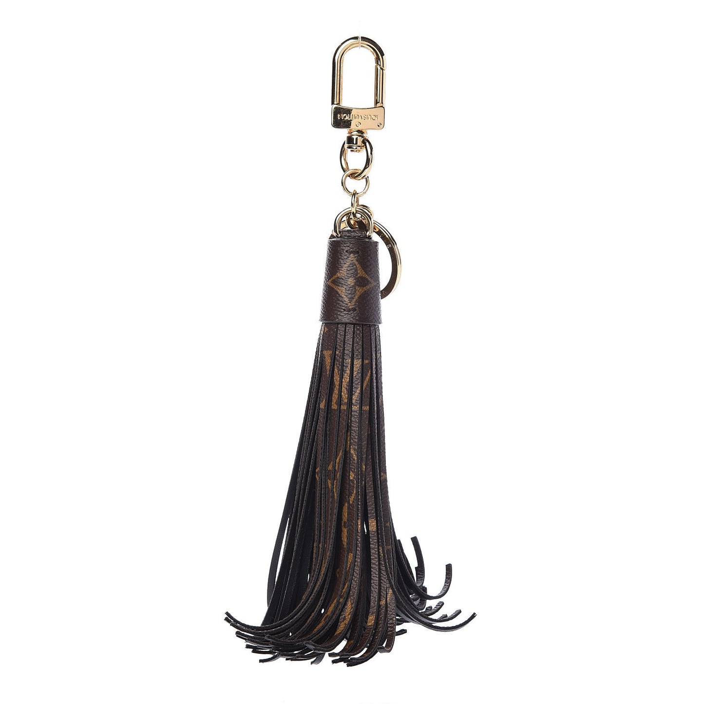 Monogram Tassel Bag Charm