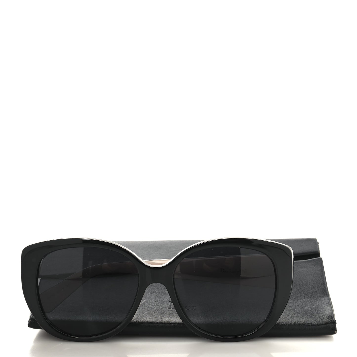 Cannage Dior Lady 1N Sunglasses Black Pink