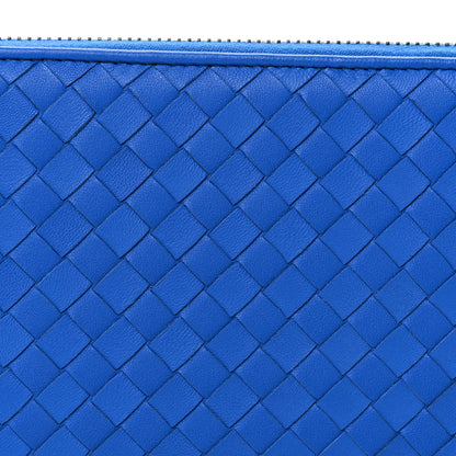 Bottega Veneta Nappa Intrecciato Zip Around Wallet Thunder 8 of 8
