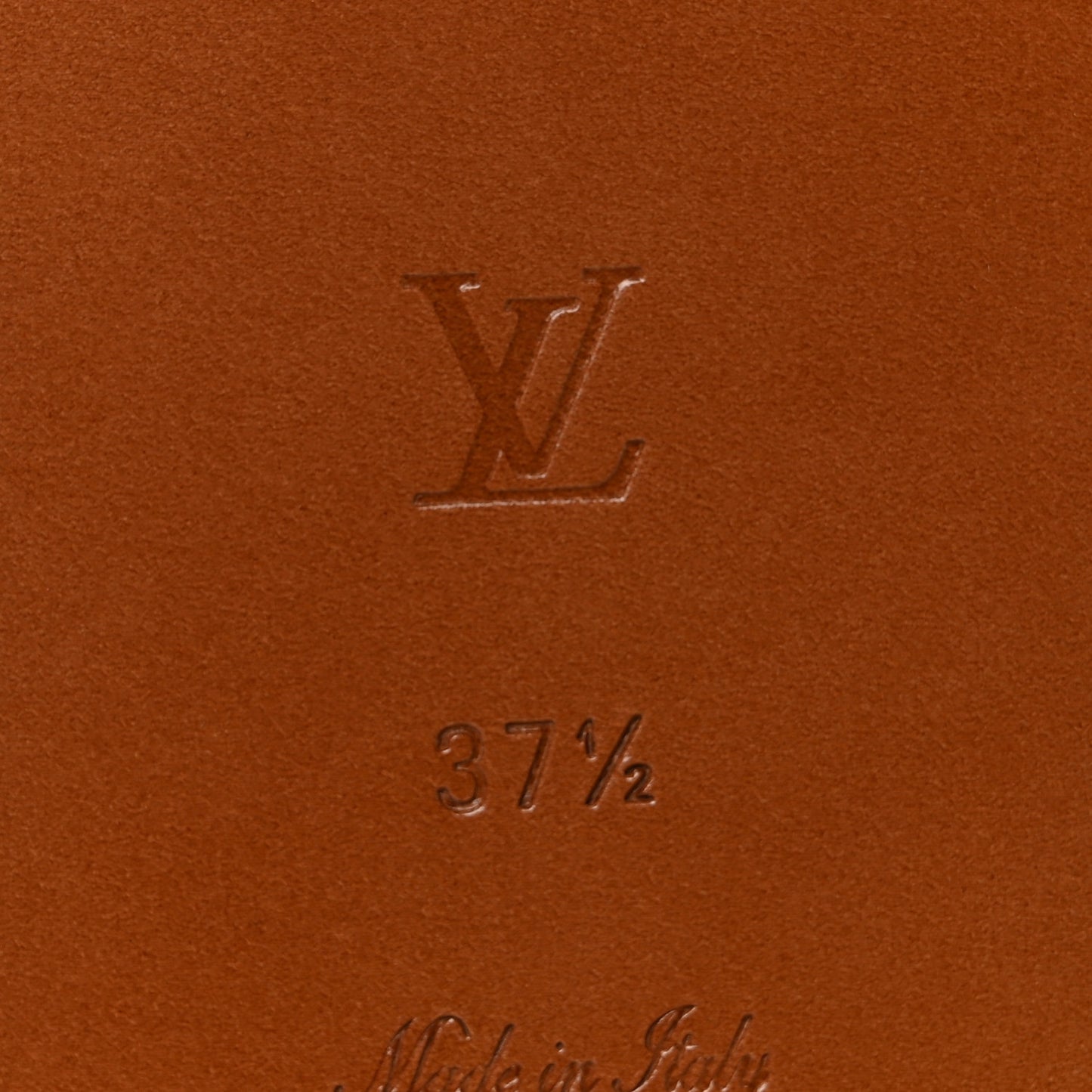 Monogram Escale Lock It Flat Mule 37.5 Rouge