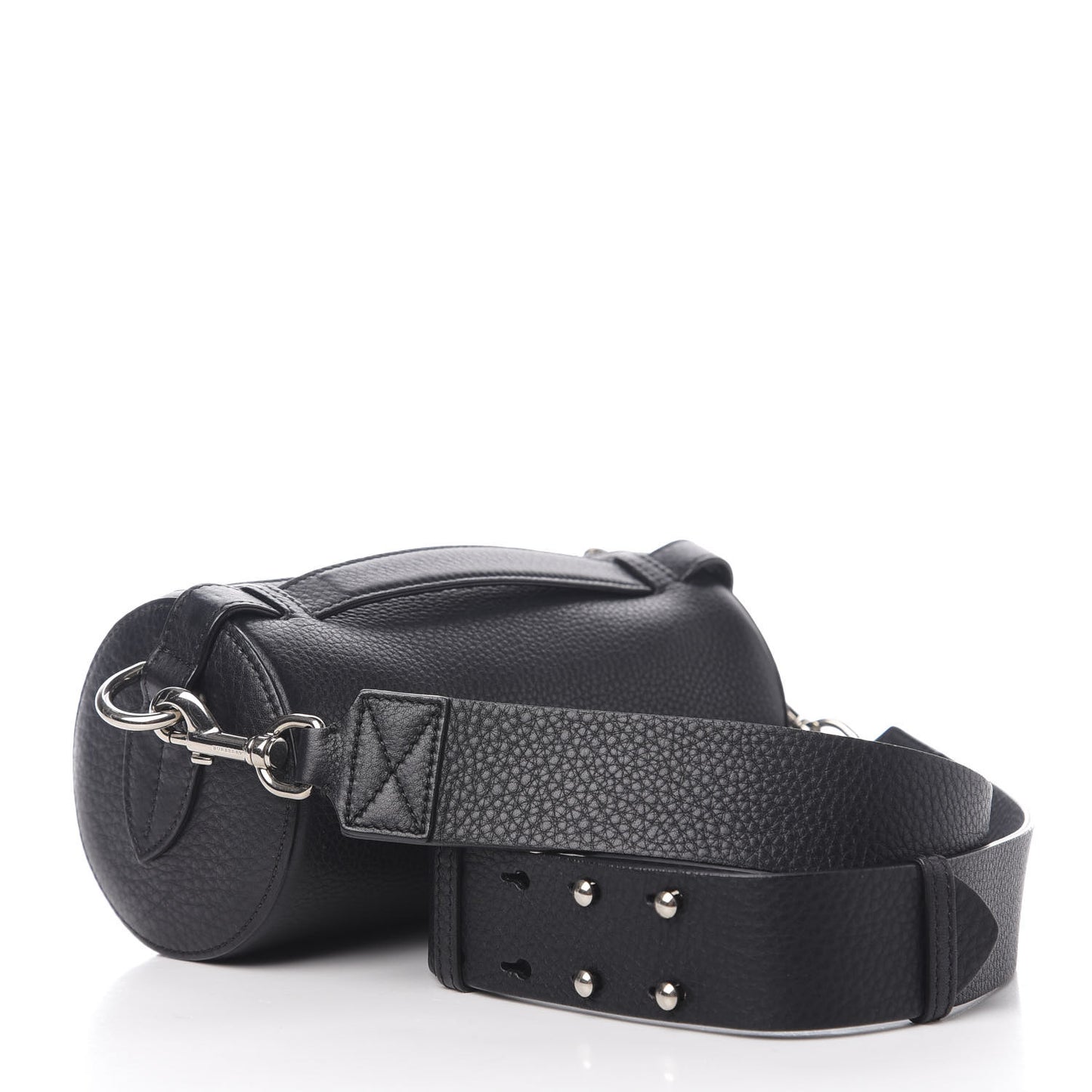 Calfskin The Barrel Bag Black