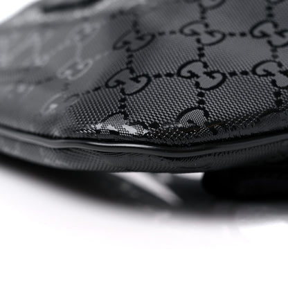 Gucci Imprime Monogram Belt Bag Black 9 of 10