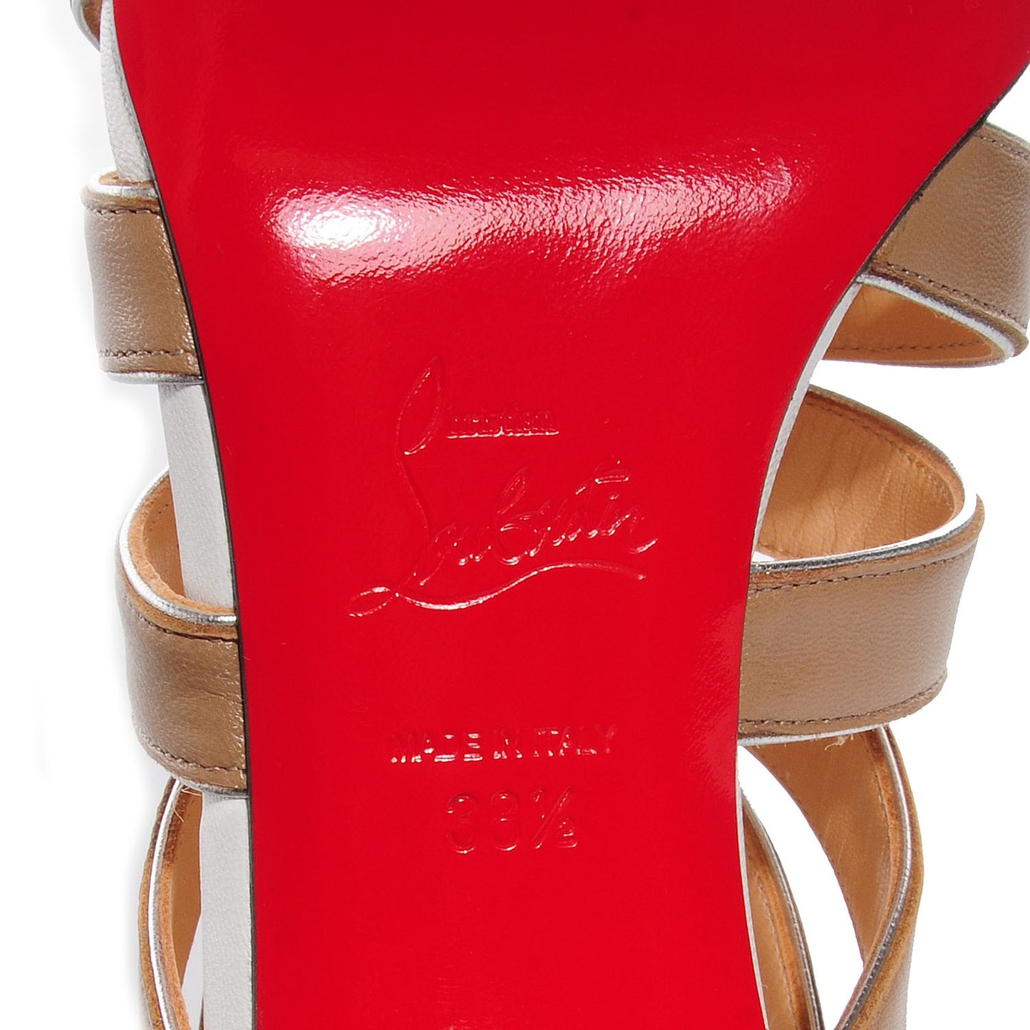 Kid Beauty K 85 Cage Sandals 38.5 Beige