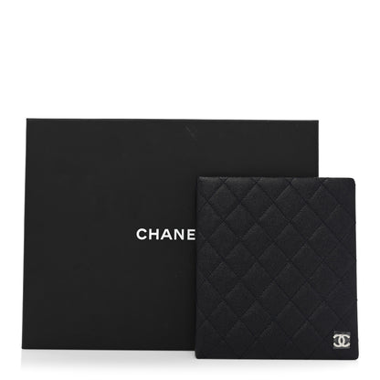 Chanel Caviar Quilted Notebook Black 10 of 10