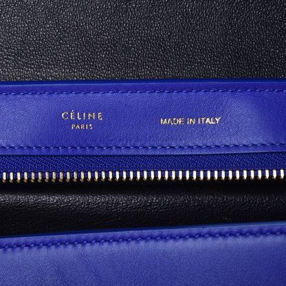 Celine Smooth Calfskin Small Tri-Color Trapeze Black 7 of 9