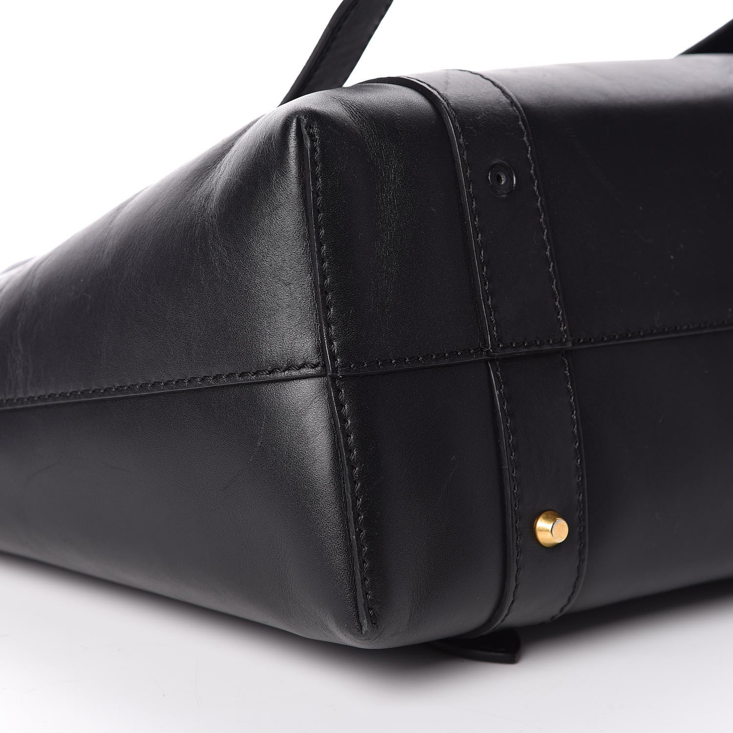 Alexander McQueen Soft Calfskin Medium Legend Tote Black 6 of 13
