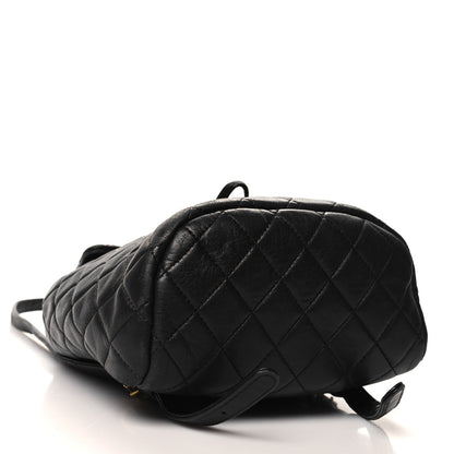 Chanel Calfskin Quilted Mini Urban Spirit Backpack Black 4 of 11