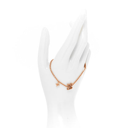 Louis Vuitton Metal Crystal LV Iconic Blush Bracelet Blush Pink 2 of 6