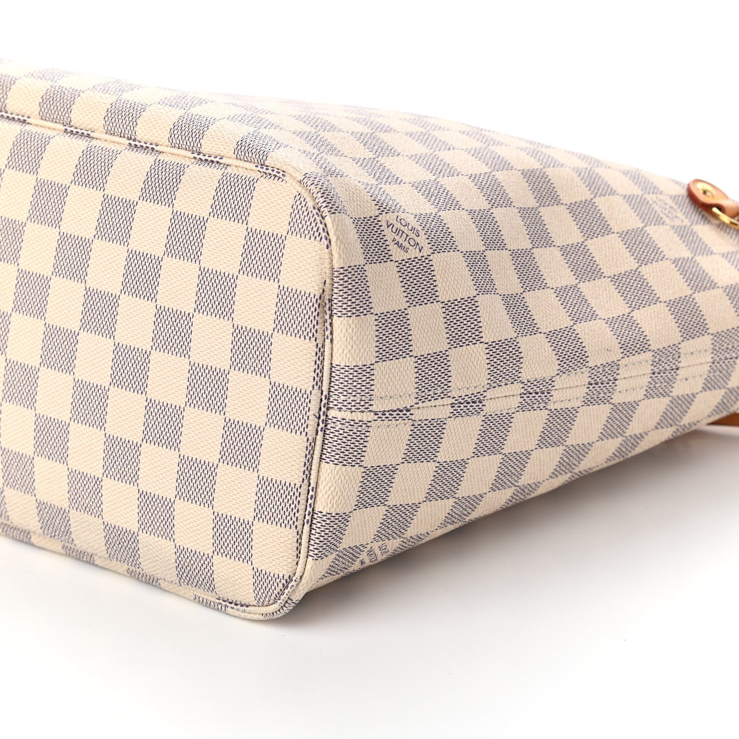 Damier Azur Neo Neverfull MM Rose Ballerine