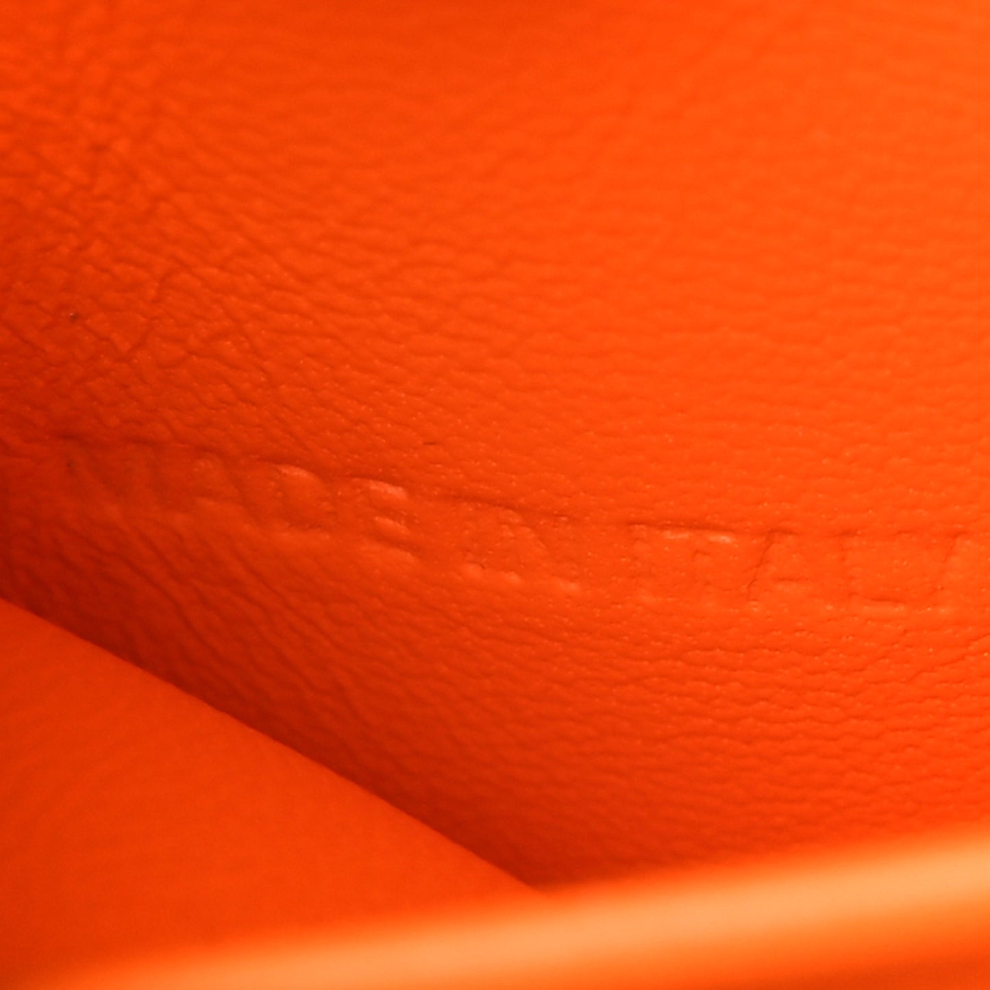 Shiny Super Supple Calfskin Crocodile Embossed Small XX Flap Stretch Bag Pop Orange
