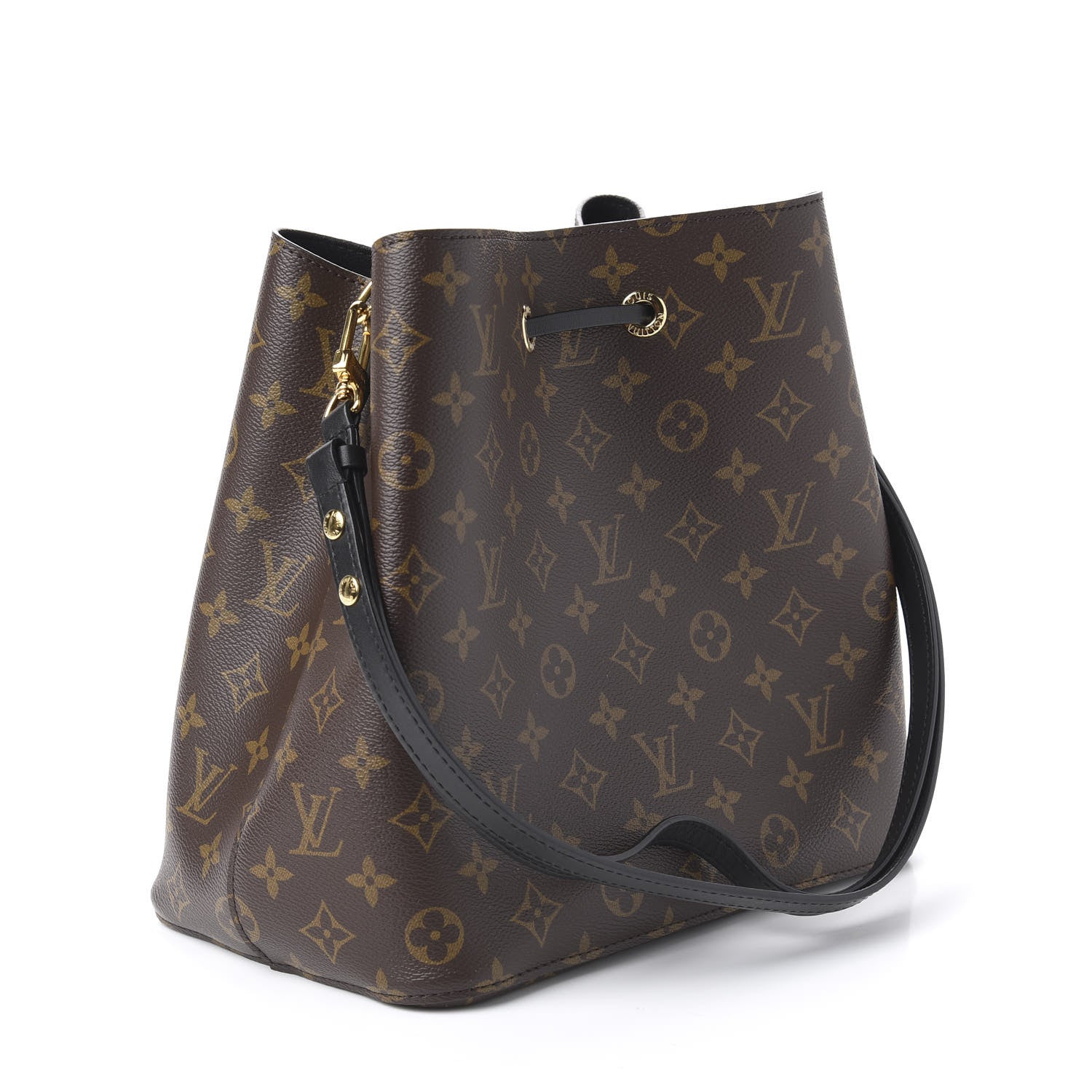 Louis Vuitton Monogram Neonoe MM Black 2 of 10