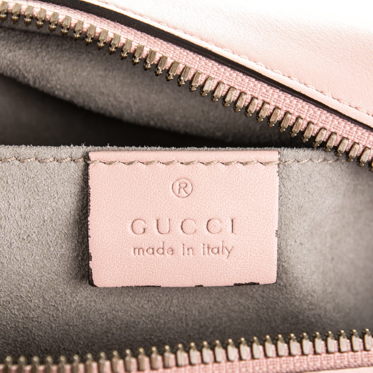 Gucci Calfskin Matelasse Small GG Marmont Chain Shoulder Bag Perfect Pink 6 of 8