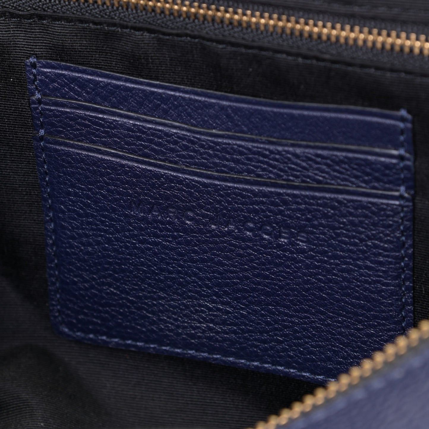 Supple Natural Grain Calfskin The Softshot 27 Bag Navy