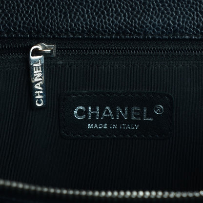 Chanel Caviar Quilted Grand Shopping Tote GST Black 8 of 9