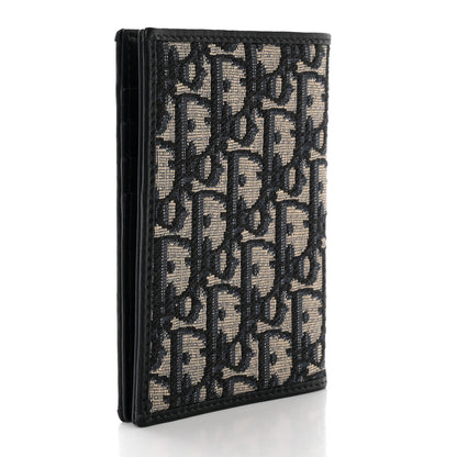 Christian Dior Oblique 30 Montaigne Passport Holder Blue 3 of 9