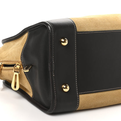 Loewe Suede Calfskin Amazona 36 Gold Brown 8 of 9