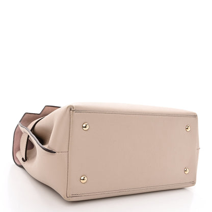 Louis Vuitton Soft Calfskin Lockme Ever MM Greige 4 of 11