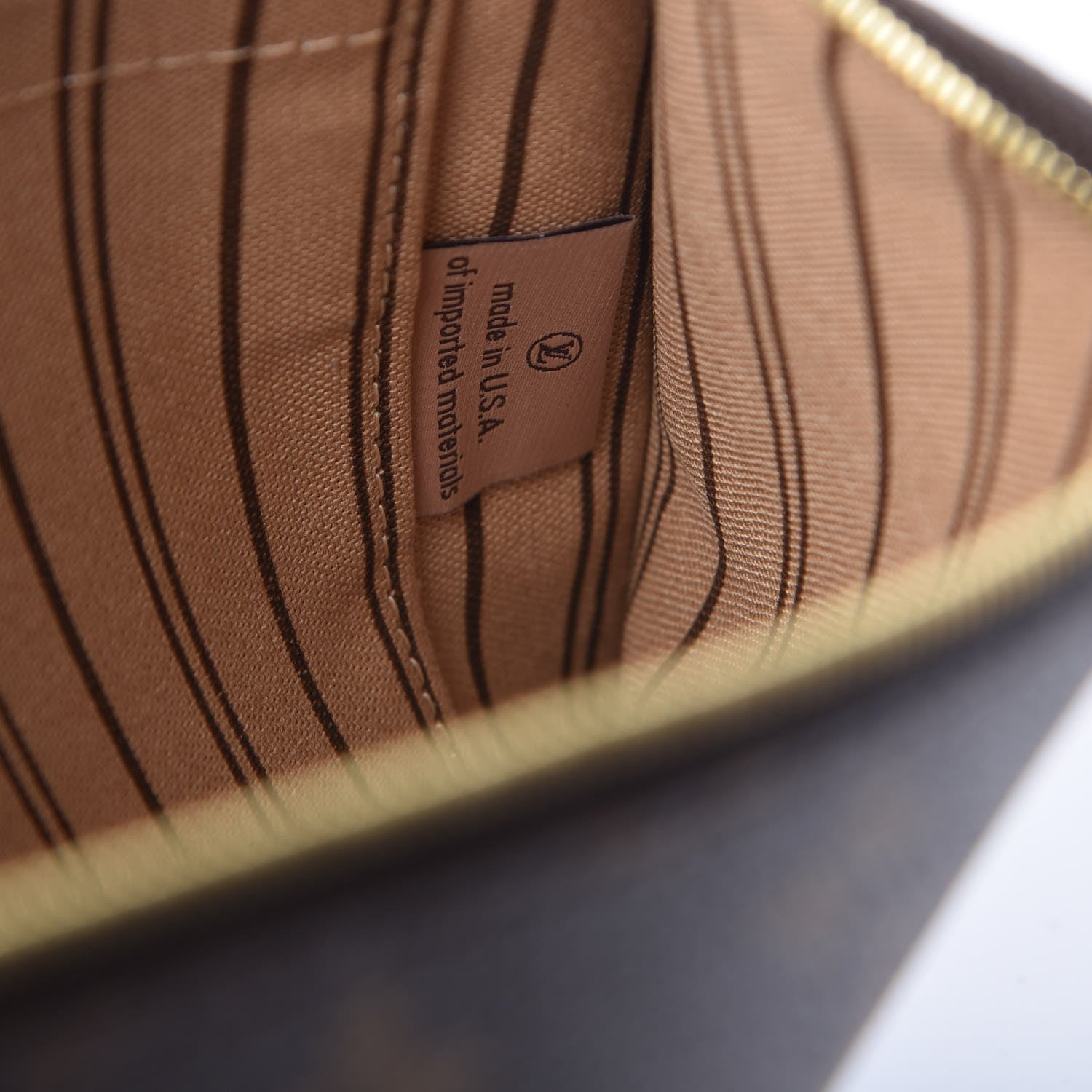 Louis Vuitton Monogram Neverfull MM GM Pochette 7 of 8