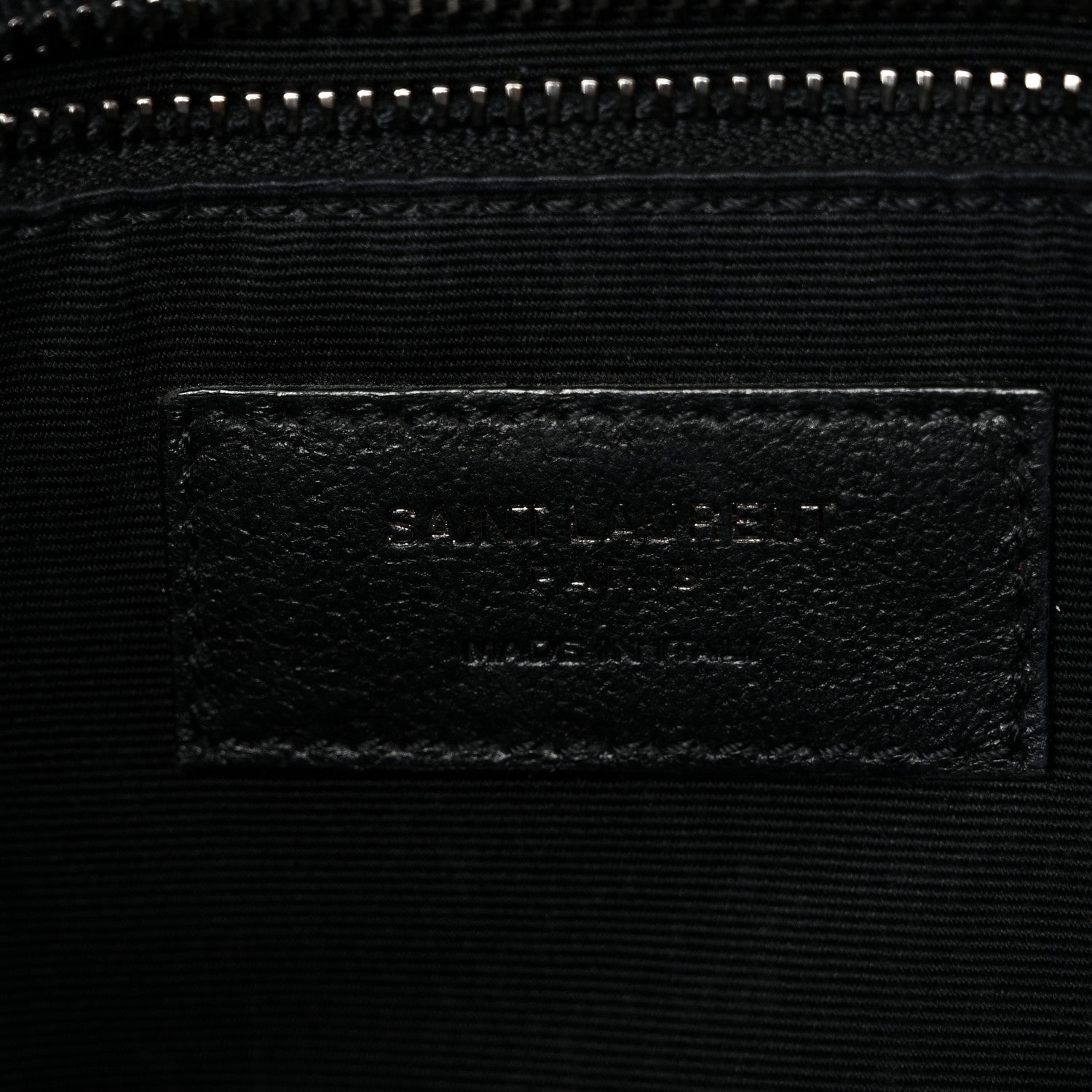 Saint Laurent Crinkled Calfskin Matelasse Monogram Medium Niki Chain Satchel Black 6 of 10