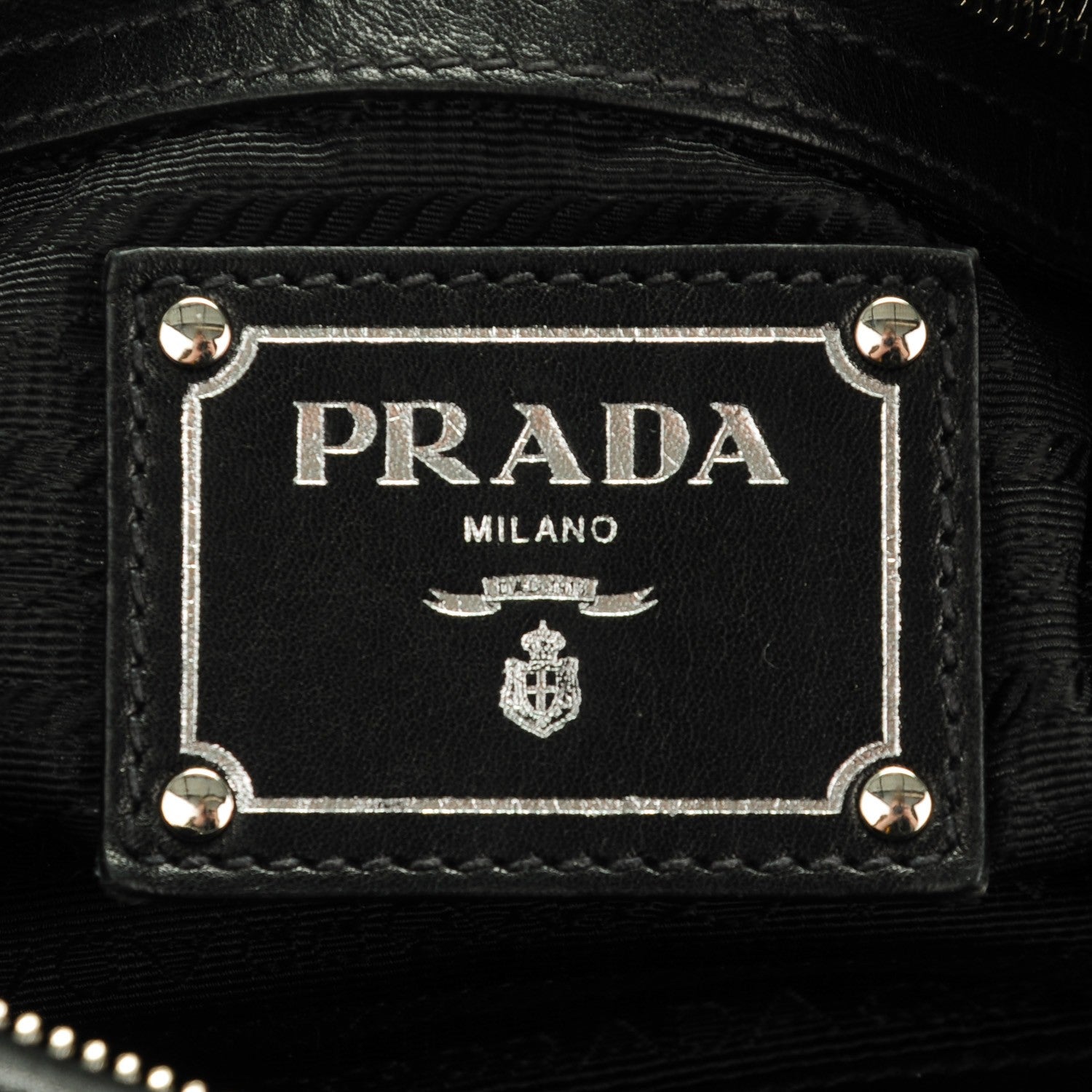Prada Soft Calf Hobo Nero Black 6 of 8