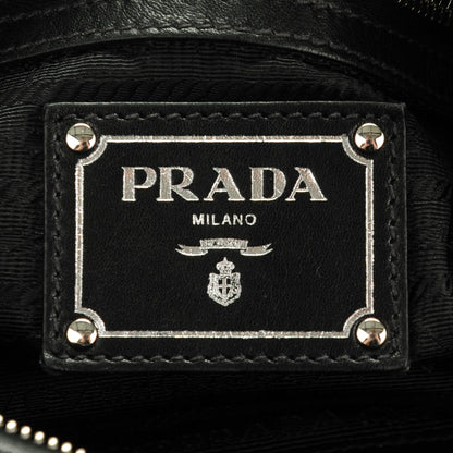 Prada Soft Calf Hobo Nero Black 6 of 8