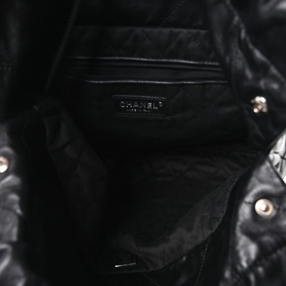 Chanel Shiny Calfskin Quilted Small Chanel 22 Black 6 of 11