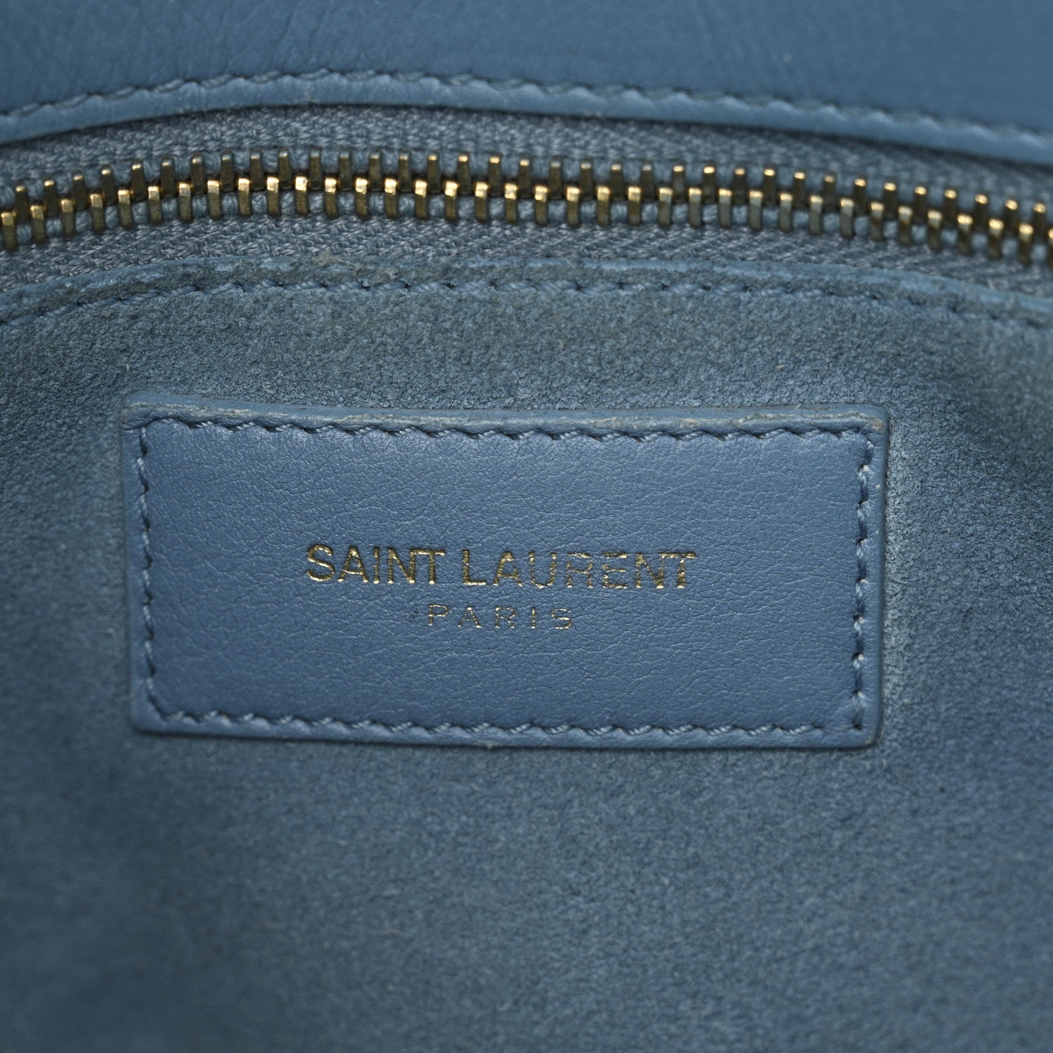 Saint Laurent Calfskin Small Sac De Jour Indigo 7 of 17