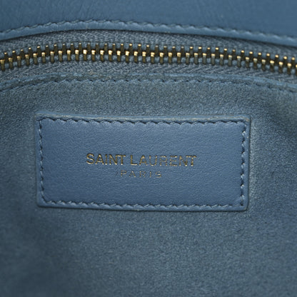 Saint Laurent Calfskin Small Sac De Jour Indigo 7 of 17
