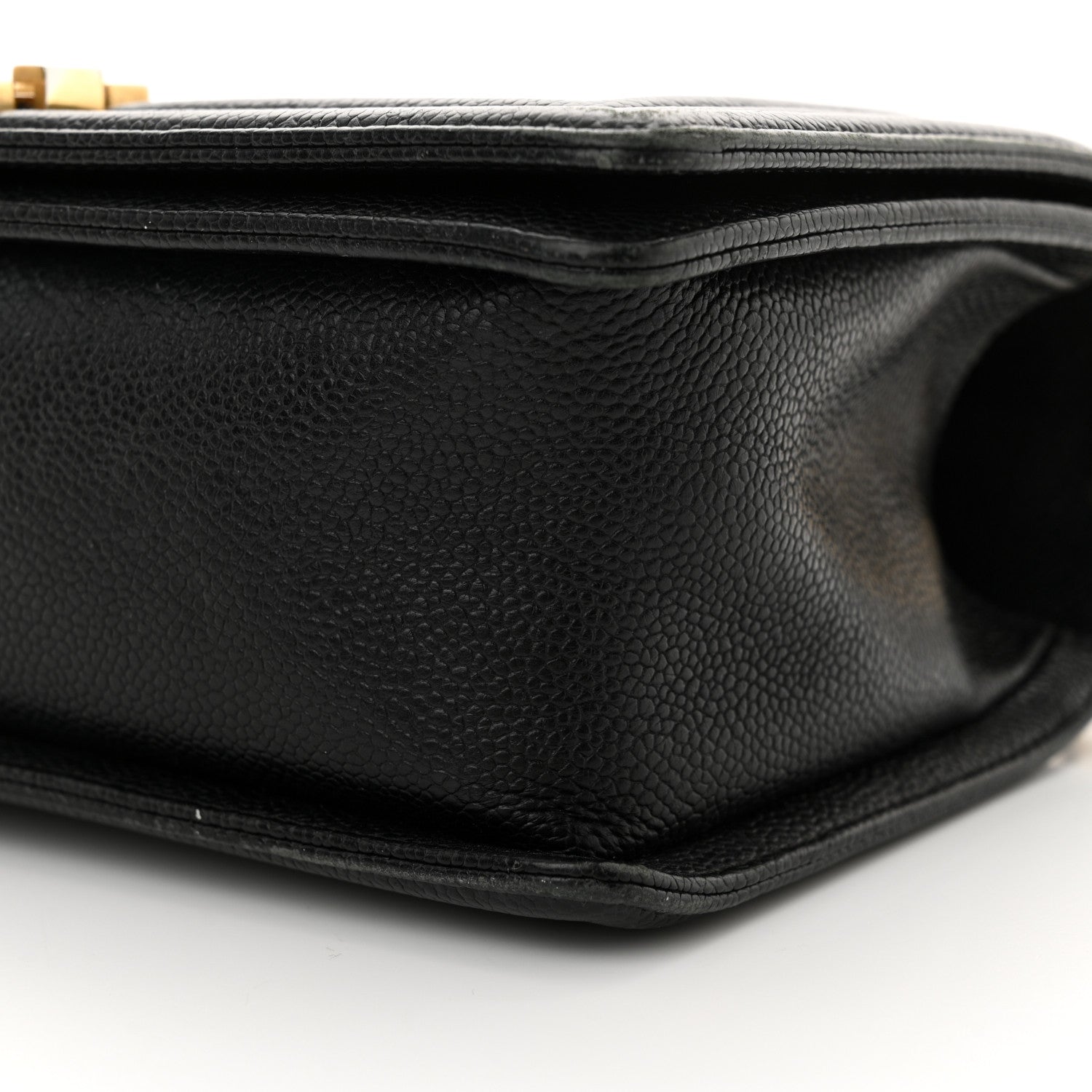 Chanel Caviar Quilted Medium Boy Flap Black 10 of 14